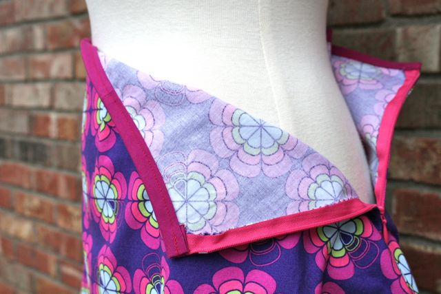 invisible zip aline skirt | craftsy
