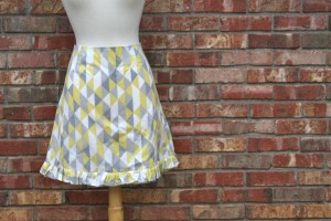 ruffled aline skirt | whipstitch