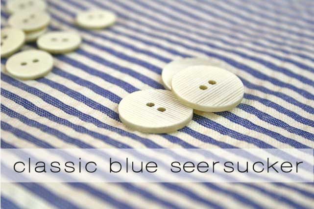 blue seersucker detail | mood