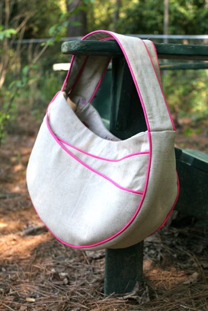 everyday handbags piped bag sewing pattern