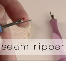 seam ripper button