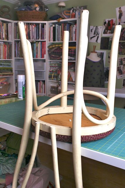 rejuvenating a vintage chair