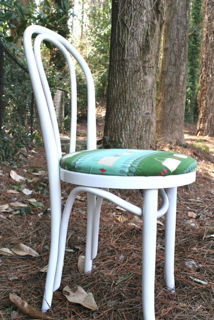 ruby star polka dot fabric chair cover