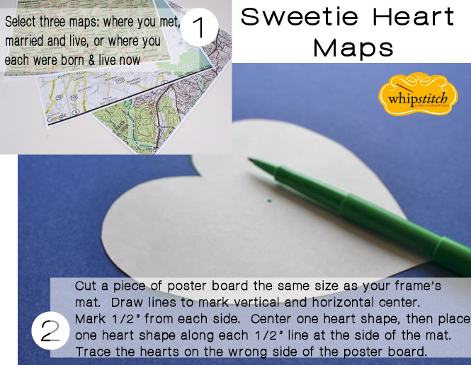 sweet heart maps tutorial