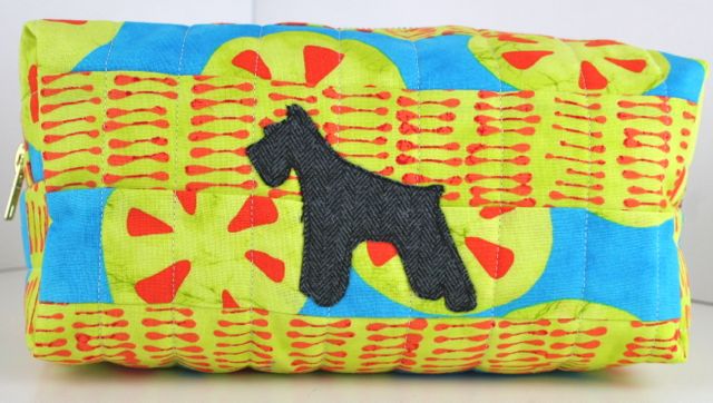 quilted pouch