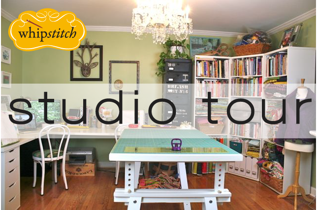 whipstitch sewing studio tour