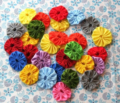 Sewing Quilt Yo-Yos | Whipstitch