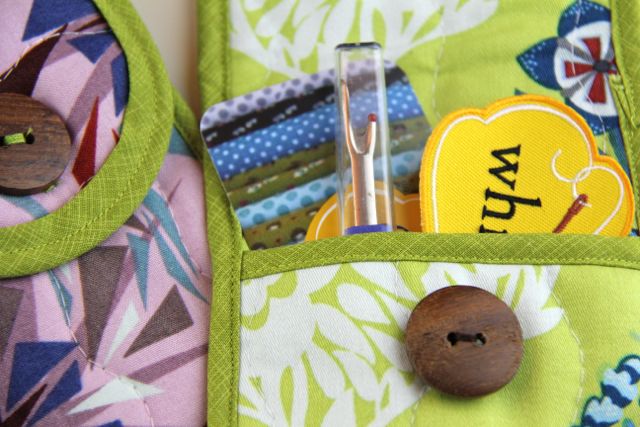 Bias-Bound Pouch: Camp Stitchalot Giveaways | Whipstitch