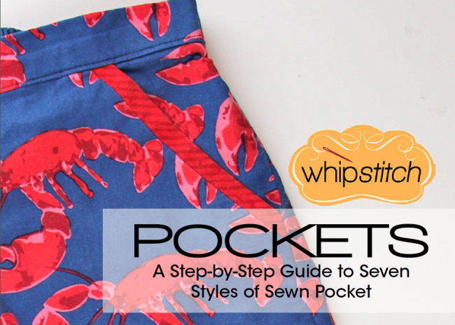 Whipstitch ebook guide to sewing pockets