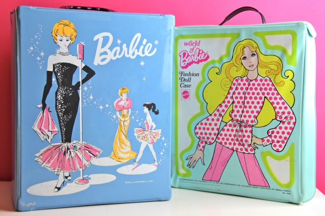 Barbie carrying store case vintage