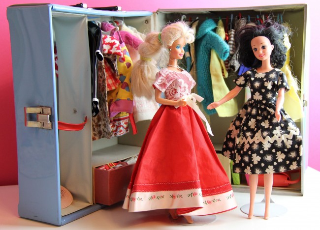 Early 60s Vintage Barbies, Outfits, Case & More