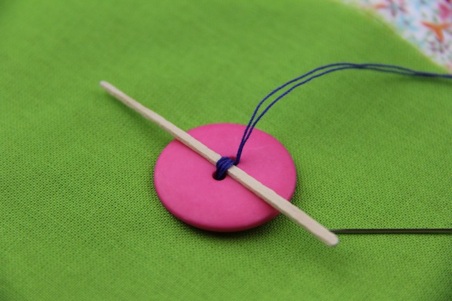 sewing button