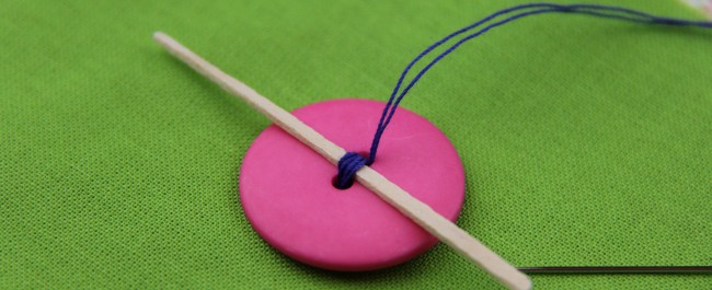 sewing button