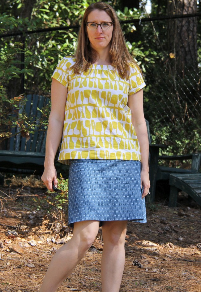 ad hoc skirt for easter