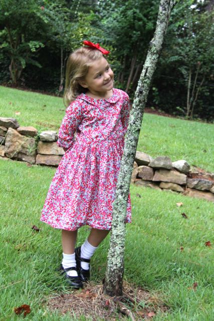 Great look for little girls--the Flip Flop Dress sewing pattern from Whipstitch