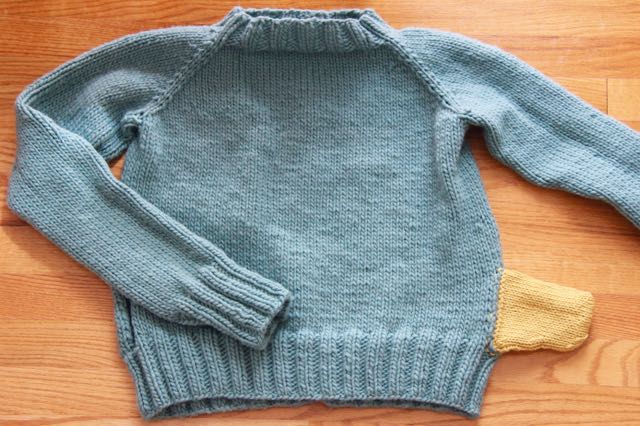 finished Agnes sweater