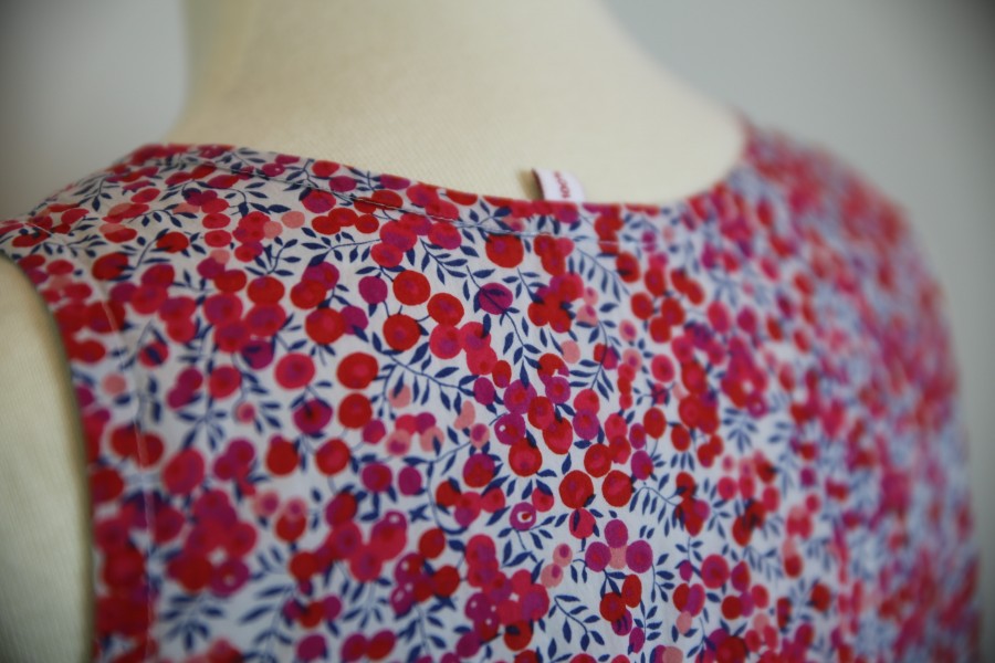 Tuxedo Tank Top in Liberty Lawn Fabric | Whipstitch