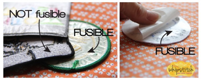 fusible patches for sewing