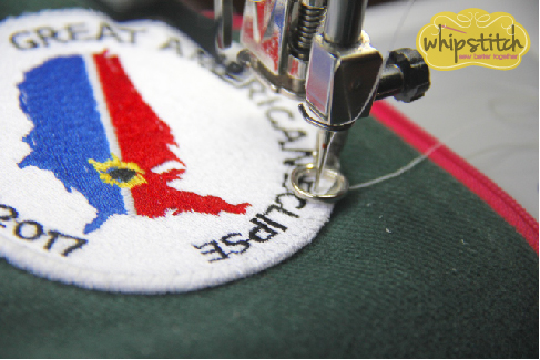 sew on patch | Whipstitch