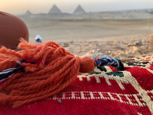 Quilting club heads to Egypt 