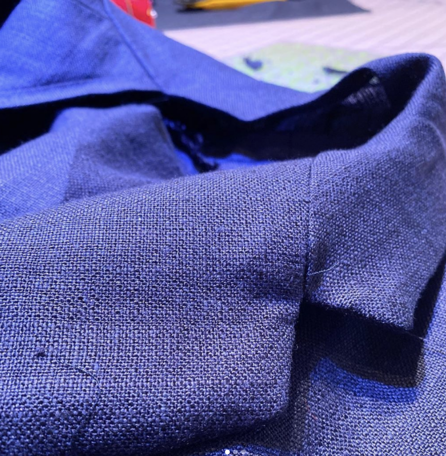 Sewing a sport coat for me from linen | Whipstitch