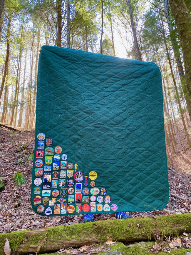 National Parks - Patches Green Yardage