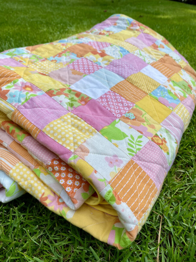 Sherbet Stripe Quilt