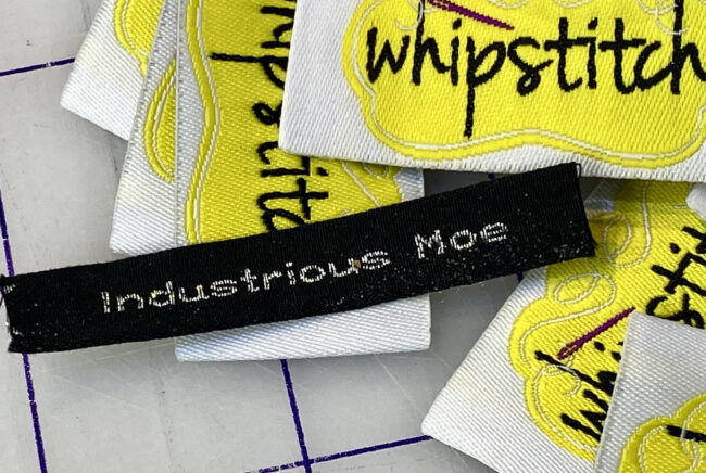 Adding Tags To Handmade Clothing | Whipstitch
