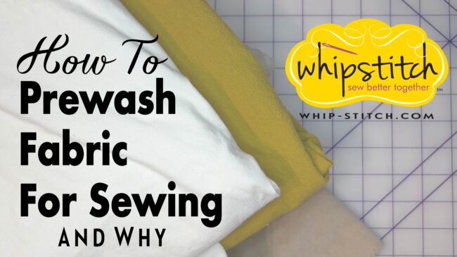 Prewashing Fabric: How to Prepare Material for Sewing Story - DIY