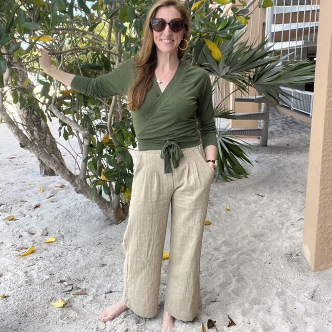 Sewing a wardrobe staple: Emerson Pants by True Bias | Whipstitch